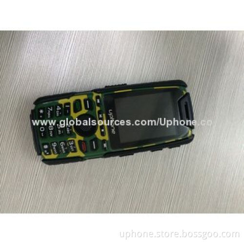 Military phone with2.0", 64MB+64MB, 0.3MP, big battery, waterproof